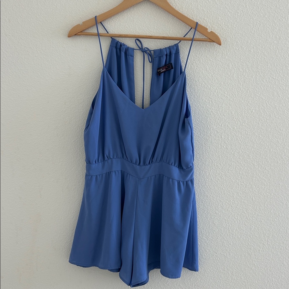 Lucy Love Sky Blue Romper